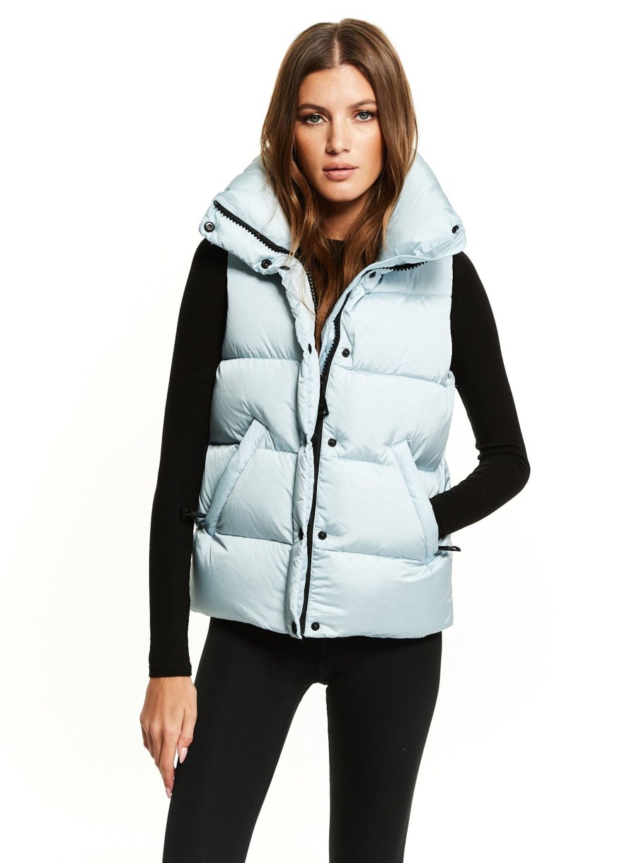 SAM Simone Vest Matte Glacier New