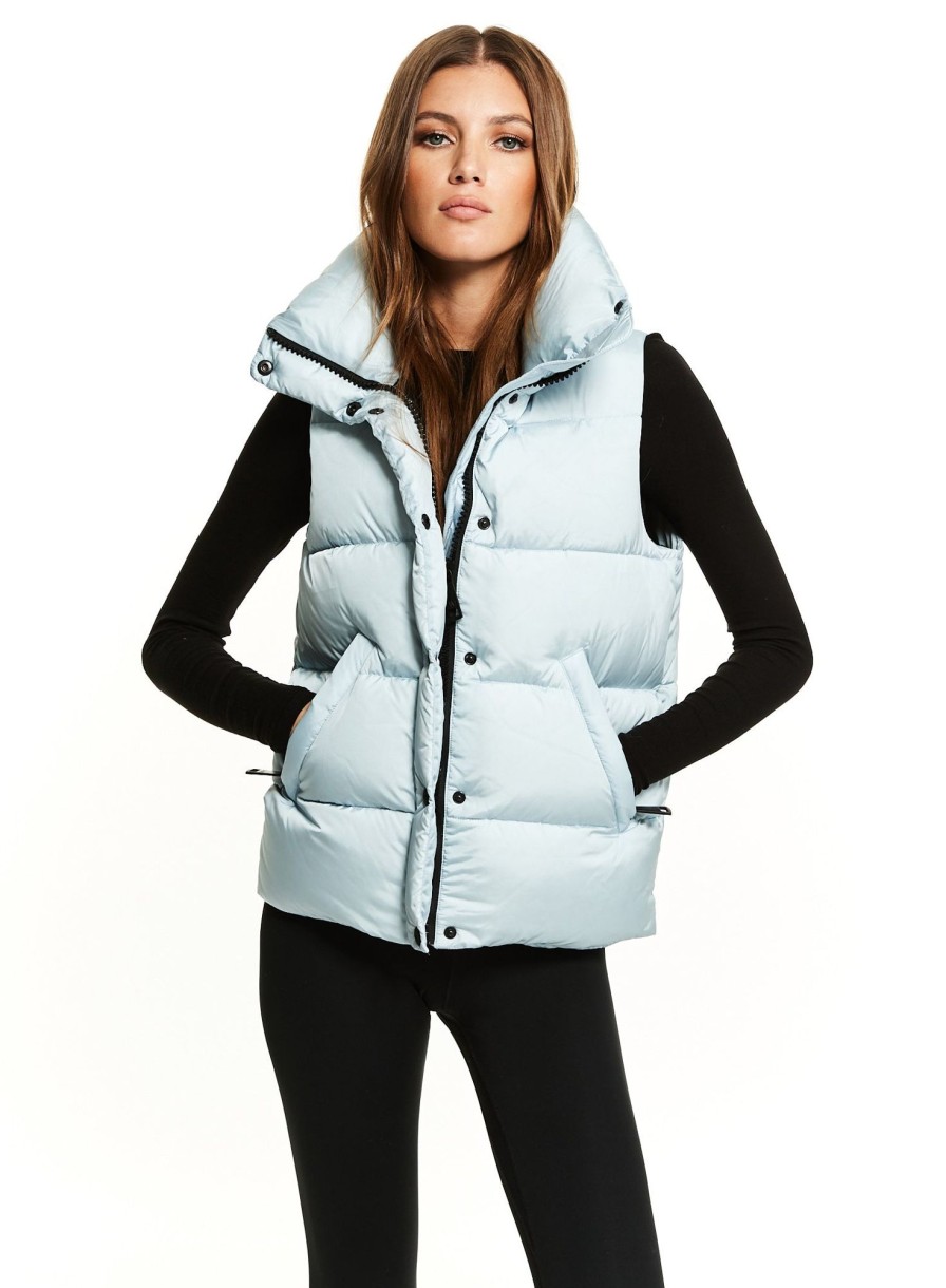 SAM Simone Vest Matte Glacier New